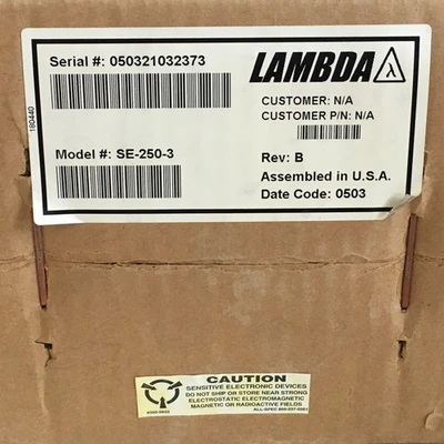 NEW Lambda Electronics SE-250-3