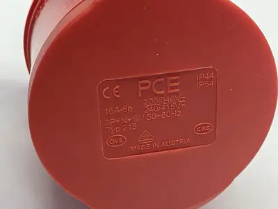 215-6 | PCE  CEE Connector 16A 5p 6h 400V IP44 SHARK - New Other