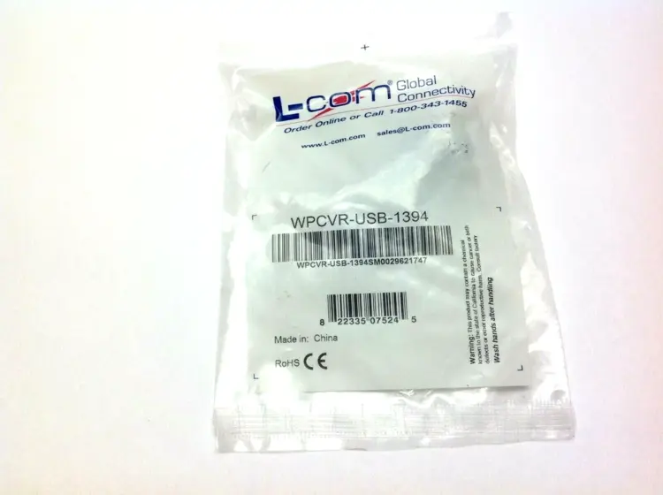 Used L-COM WATERPROOF CAP Misc Industrial Equipment | Maverick Industrial Sales #1108366