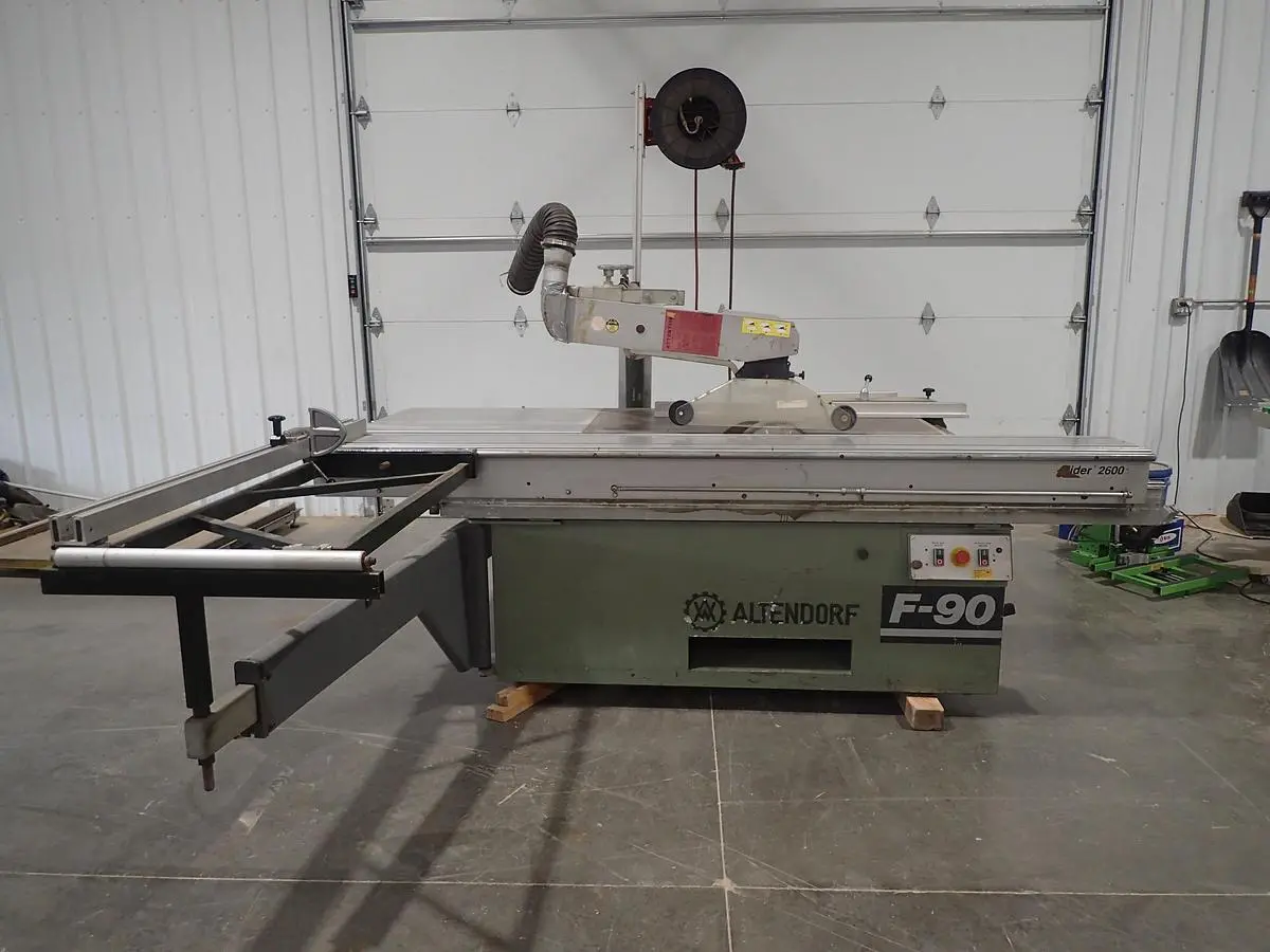Used 1993 ALTENDORF F90 Woodworking Table Saws New York US | Martin's Woodworking Machinery #1407694