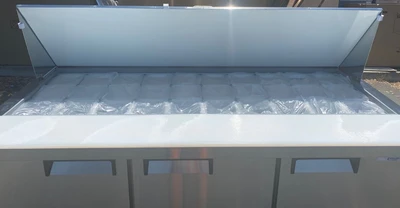 171-0258 Mega Top Self Contained Sandwich Prep Table Cooler