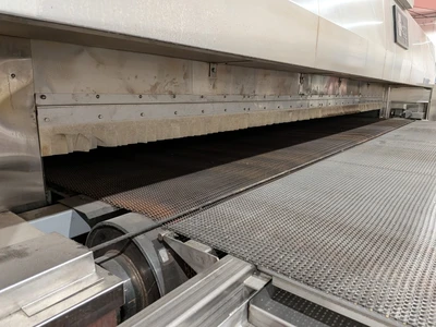 2024 Henry Group 5-zone indirect fired tunnel oven with loader and unloader