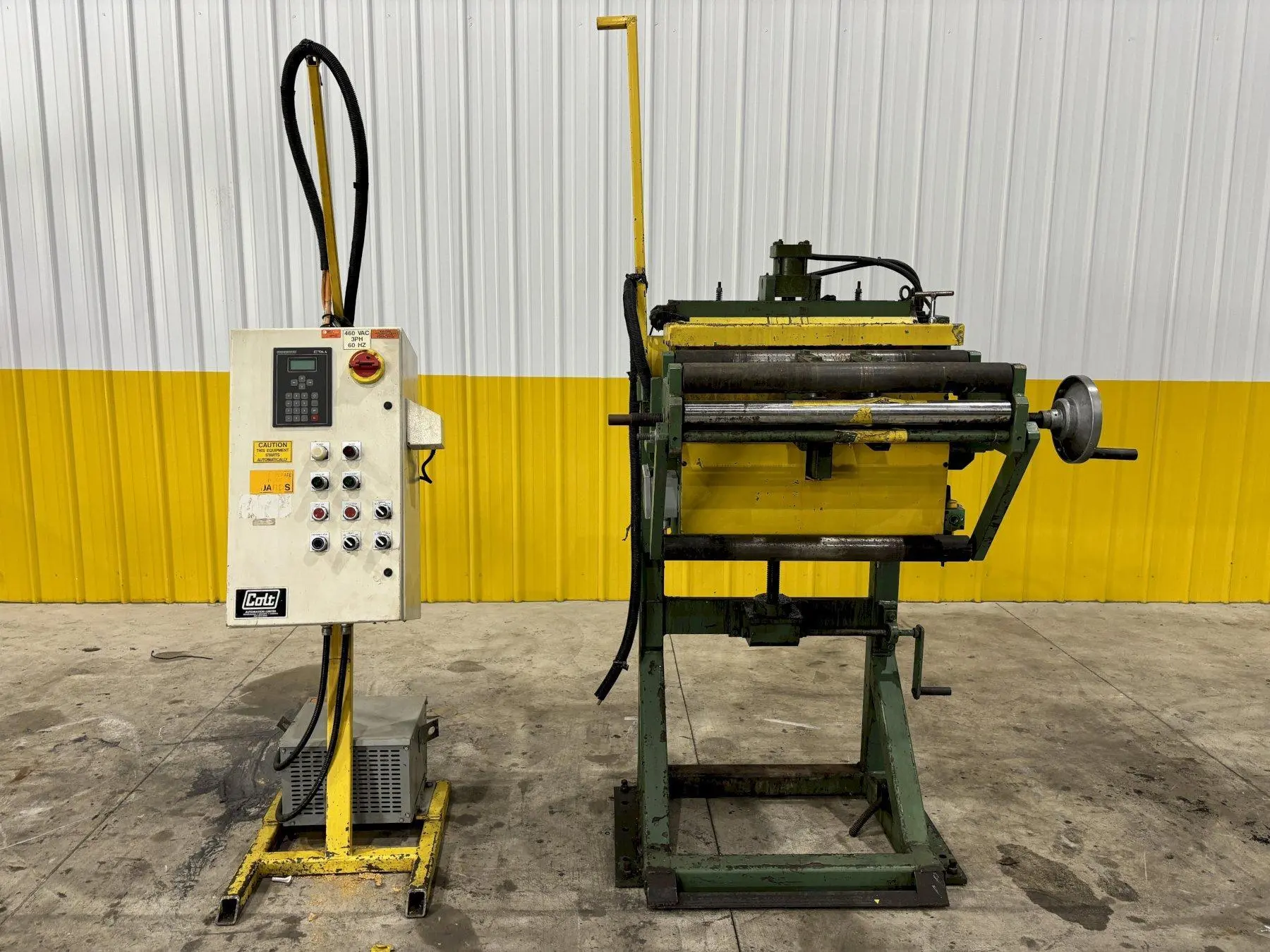 24" COLT MODEL #CERFPTS-25-24 SERVO PRESS FEED: STOCK #20654