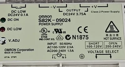 Omron S82K-09024 Power Supply. 3B-23