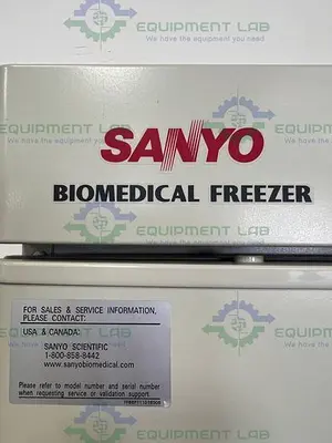 USED SANYO MDF-U5312 TWO DOOR BIOMEDICAL -30°C FREEZER 18 CU. FT.  115V