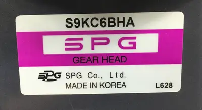 Used SPG S9R60GEG-E Gearmotors South Carolina US | Palmetto Automation #1159743