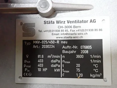 Centrifugal Fan