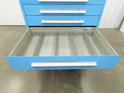 Nu-Era Tool Storage Cabinet Modular 8 Drawer 45x28x61" Stanley Vidmar Lista
