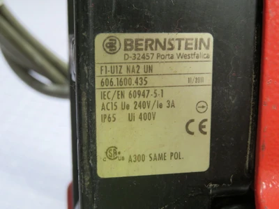 Used BERNSTEIN _UNKNOWN_ Relays & Switches | OCO Industrial #1654116