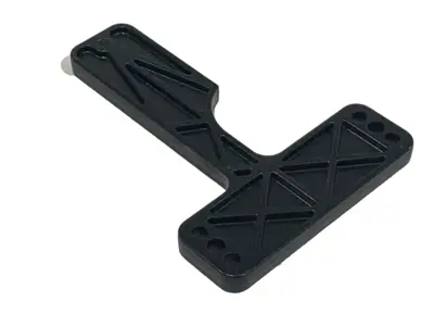 USED FORTRESS INTERLOCKS ERGONOMIC HANDLE MOUNTING PLATE