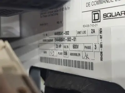 USED SQUARE D MODEL 6