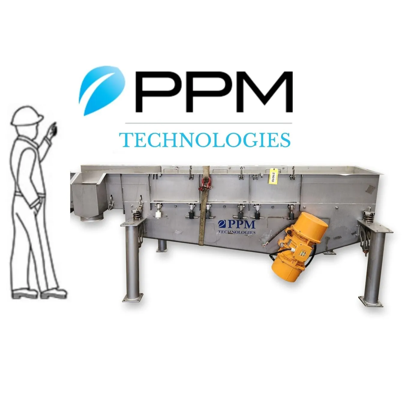 Used PPM TECHNOLOGIES ULTRA DIRECT Vibratory Conveyors West Virginia US | JM Industrial #1271591