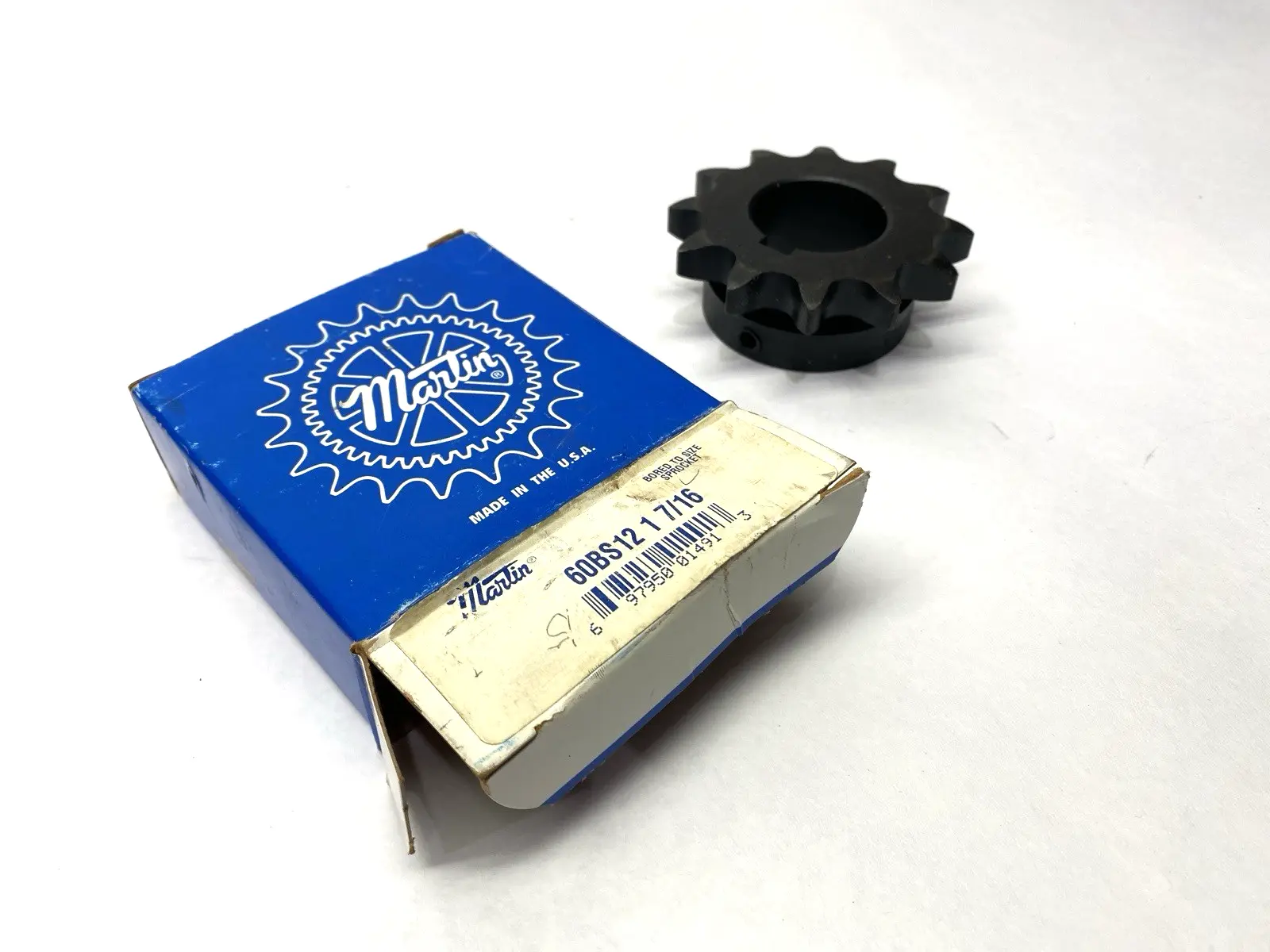 USED MARTIN FINISHED BORE SPROCKET 12 TEETH