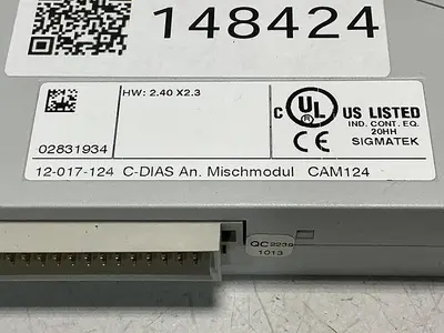 USED SIGMATEK CAM124