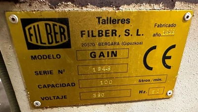 FILBER GAIN MAGNETIC FILTER COOLANT TANK