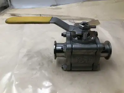 Sharpe Stainless Steel 1-1/2″ Sanitary Ball Valve 1000CWP