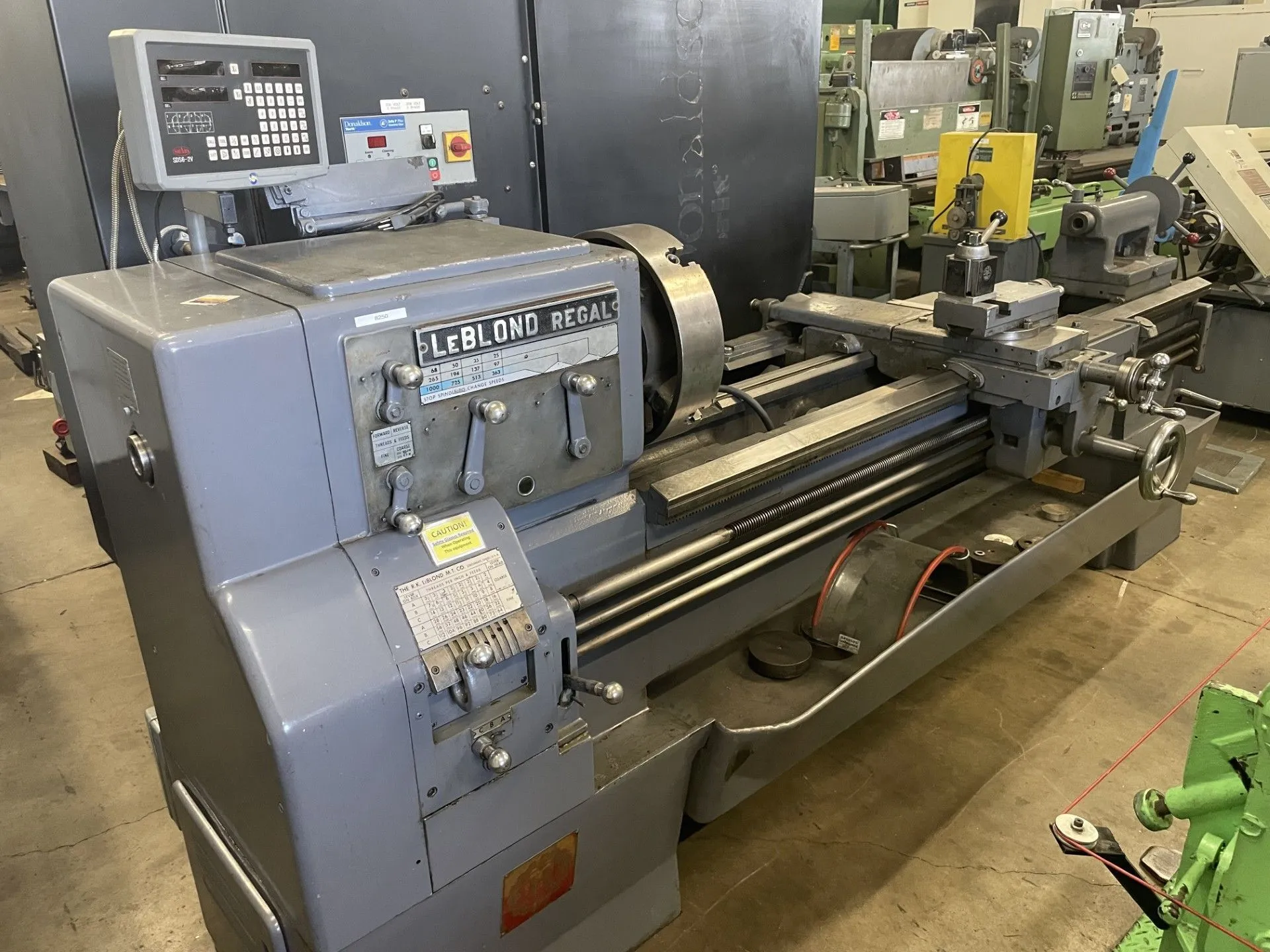 Used LEBLOND 17 REGAL Engine Lathes California US | Wheeler Machinery Sales #1277837