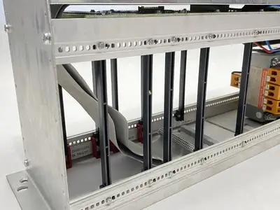 USED HARTMANN + LÄMMLE ELECTRONIC PCB CARD CHASSIS