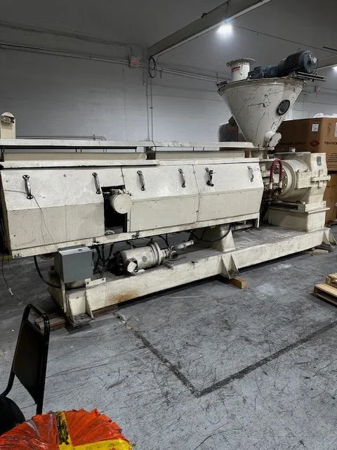4.5″ PTI Vented -32:1 Extrusion Pelletizing Line –  New 2022