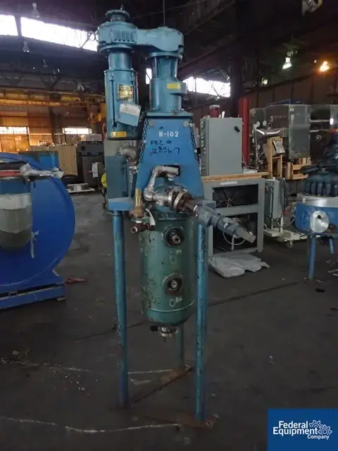 Used Patterson Industries 10 Gal Patterson Industries Reactor, 316 S/S, 300/315# Reactors Ohio US | Federal Equipment Company #126066