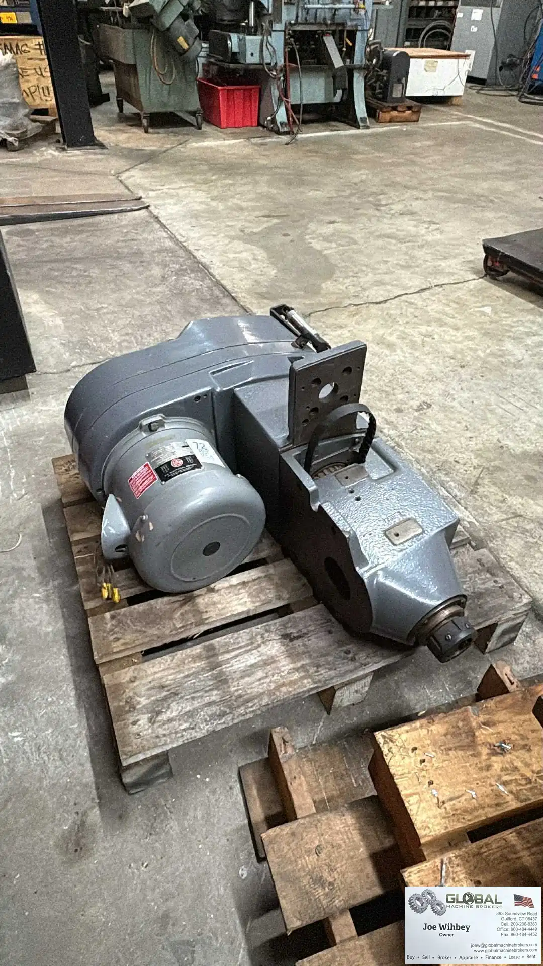 Bridgeport Series 1 CNC Milling Spindle Head Variable Speed 2HP