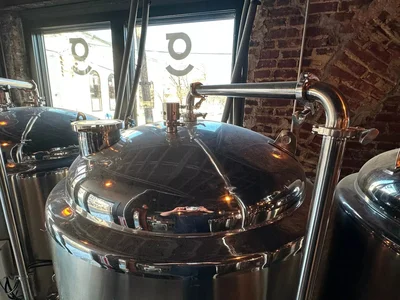 (Reduced!) Stout 7 BBL Unitank Fermenter (217 Gallon) – Insulated, Glycol Jacketed