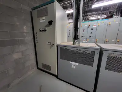 150 hp, 460 Volts, 3-Phase VFD w/ 175 kVA Isolation Transformer