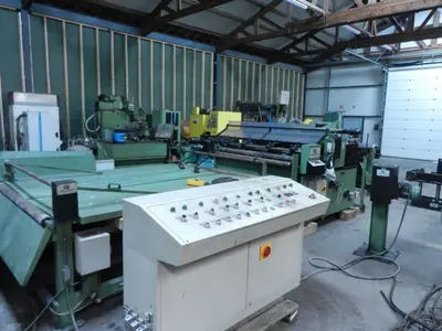 USED GABELLA CUT TO LENGTH/SLITTING LINE 1550 X 2 MM CNC