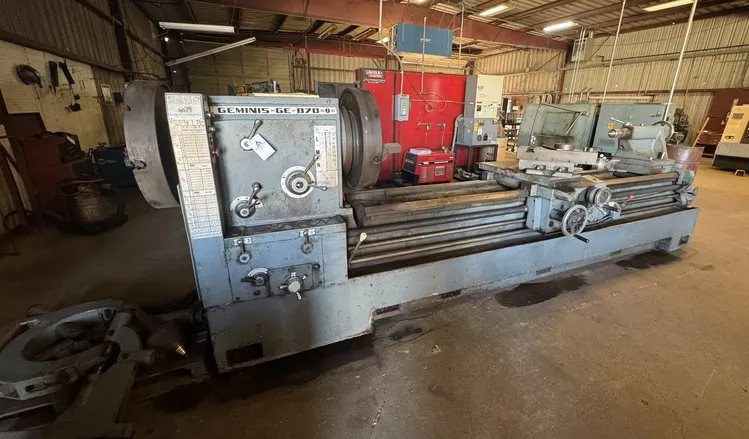 Used GEMINIS GE 870 Engine Lathes California US | Amiron Machinery #1543352