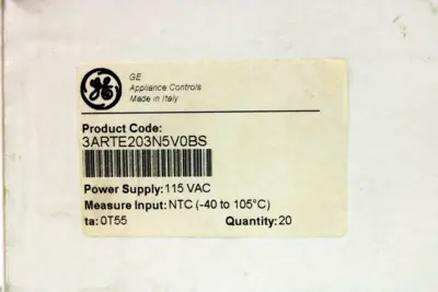 NEW GENERAL ELECTRIC 3ARTE203N5V0BS