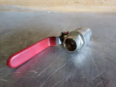 3/4" Solder PTFE Full Port Ball Valve