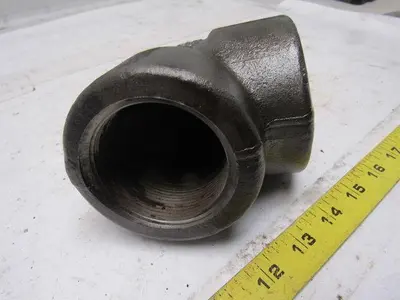 Bonney 8501 Forged Steel 2" Threaded 90 Degree Elbow
