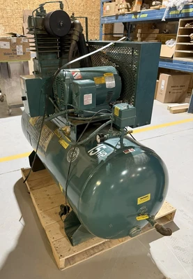 Used CURTIS 15HP AIR COMPRESSOR WITH DRYER Lubricated Reciprocating Air Compressors Ontario CA | Aldan Woodworking Machinery #1252720