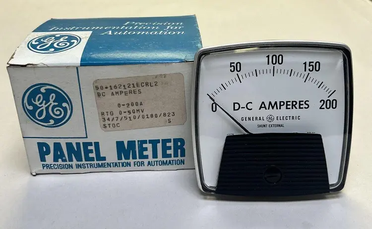 Used GENERAL ELECTRIC 50-162121ECRL2 Meters - Misc | Surplus Asset Holdings #1206955