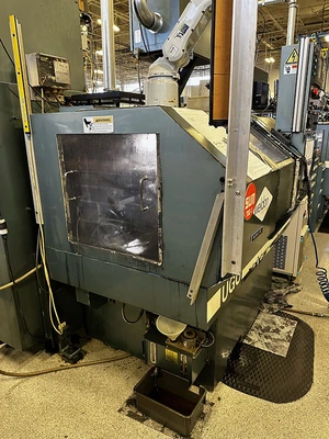 USED 2006 Weldon UGC, Two Spindle, Fanuc 21i-TB CNC, Robot