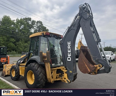 Used 2007 DEERE 410J Backhoe Loaders New Jersey US | Proxy Equipment #1388892
