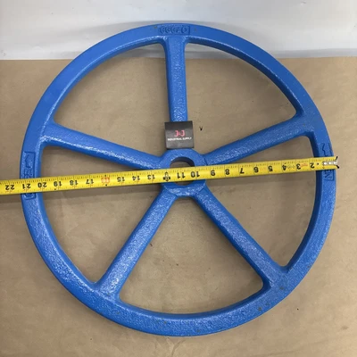ferguson Hand gate valve Wheel 22 1/2” Wide 1 3/4 Oval Center Bore Fast Shipping