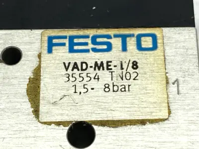 USED FESTO VACUUM GENERATOR 35554