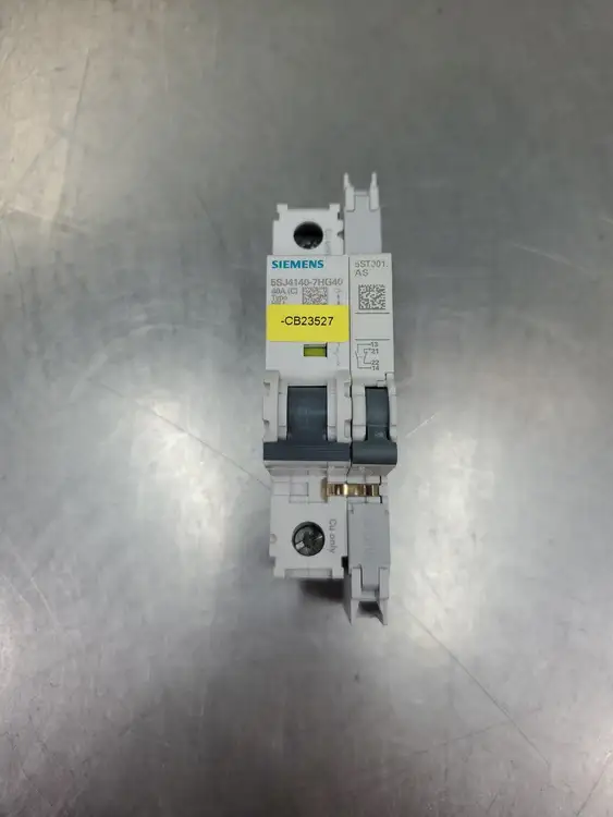 Used Siemens 5SJ4140-7HG40 Circuit Breaker w/5ST301 AS Circuit Breaker Circuit Breakers South Carolina US | Palmetto Automation #1151531