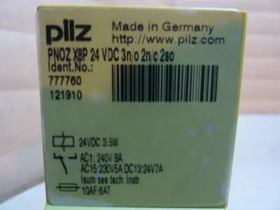 USED PILZ PNOZX8P24VDC3N/O2N/C2SO