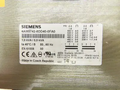 Used SIEMENS _UNKNOWN_ Transformers Indiana US | Arrow Industrial #1316901