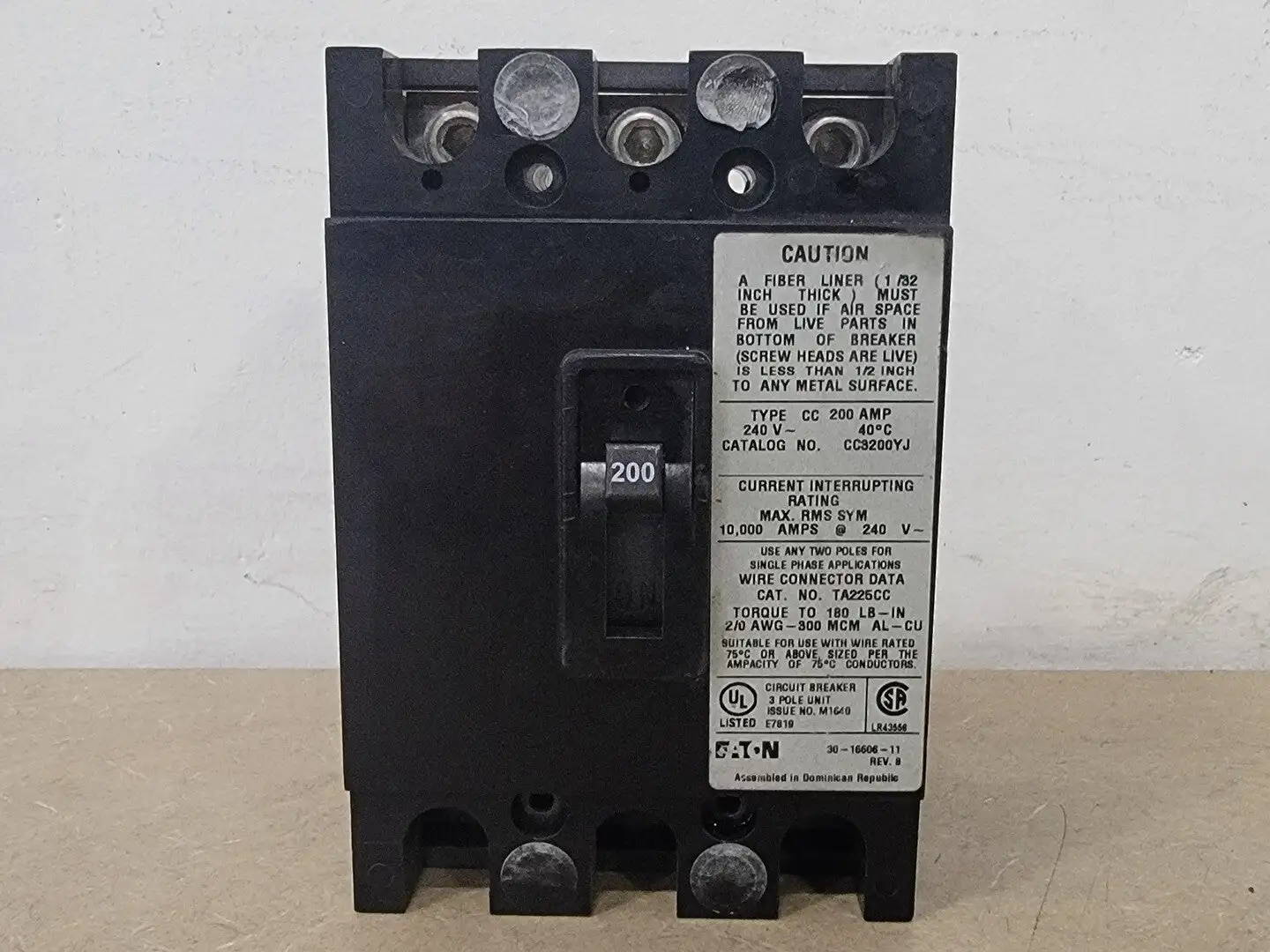 USED EATON CC3200YJ