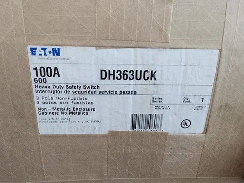 NEW Eaton DH363UCK