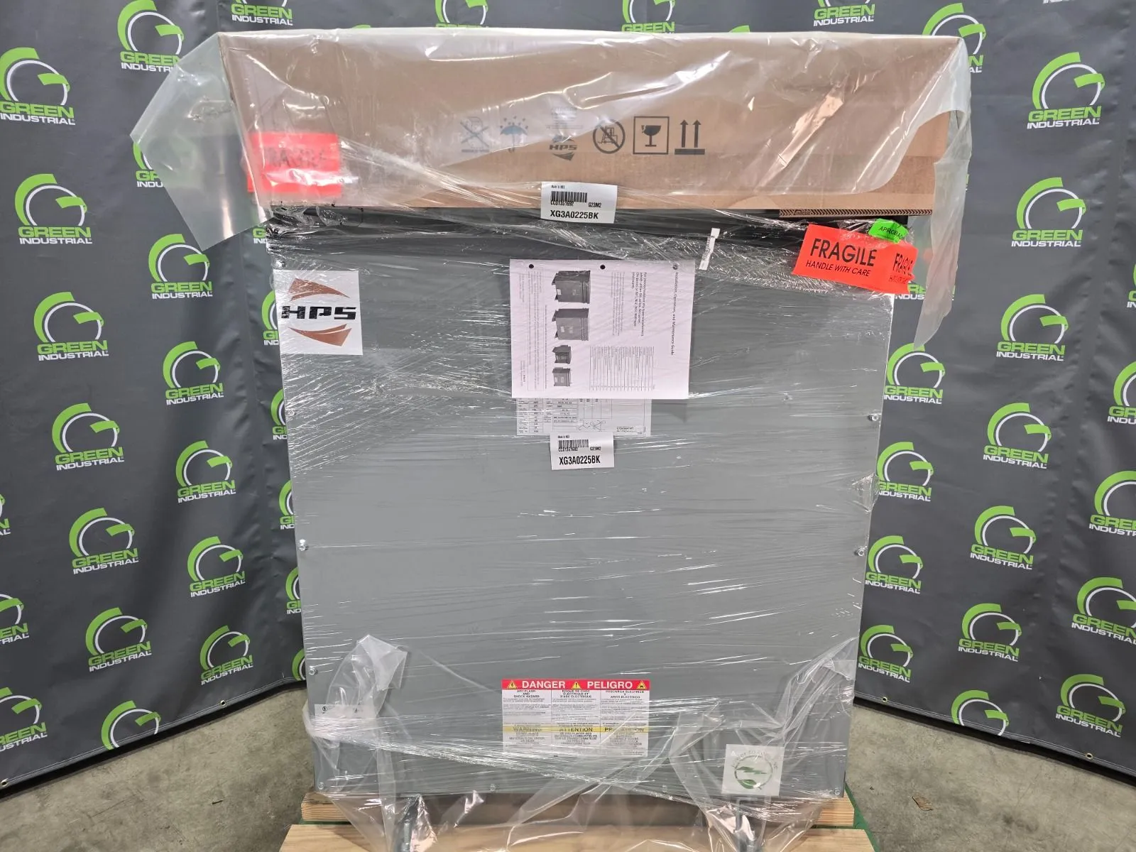 NEW 225KVA STEP UP Dry Transformer 208 Delta to 480Y/277 Hammond SG3A0225BK 3R