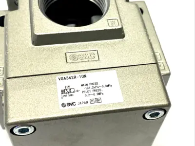 VGA342R-10N | SMC  3-Port Air Operated External Pilot Valve 1" NPT - New Other