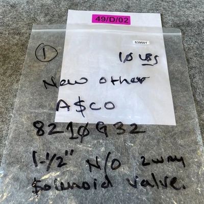 New | in-Stock ASCO 8210G32 Valves/Fittings California US | Davliegogo LLC #1732546