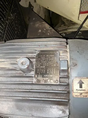 75 HP INGERSOLL-RAND MODEL #SSR-XF75 ROTARY SCREW AIR COMPRESSOR: YOBRO #25149