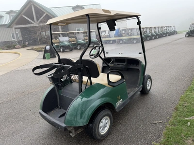 (1) 2015 E-Z-Go golf cart with a Kawasaki gas engine, does not include Club canopy, ball cover, club...