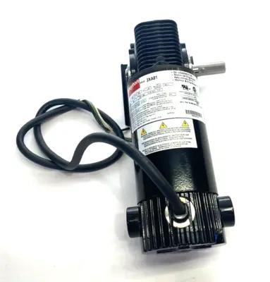 Used Dayton Right Angle DC Gearmotor 90VDC, TENV, 40 RPM, 82 in-lb Max Torque Gearmotors Michigan US | Maverick Industrial Sales #1394515