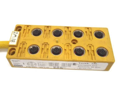 VB-80-5,U7013 | Turck VB 80-5 Eurofast 8-Port Junction Box U7013 - Used